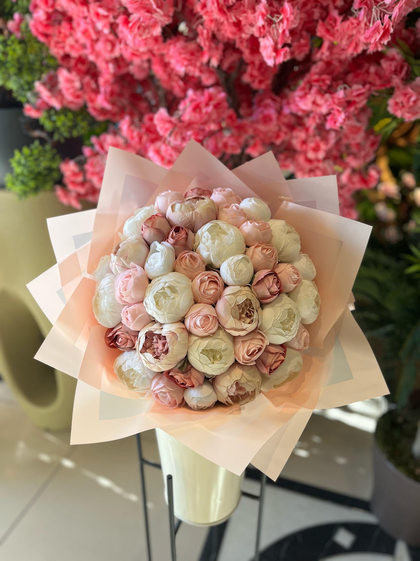 41 Adet Şakayık Renk Şöleni Buketi