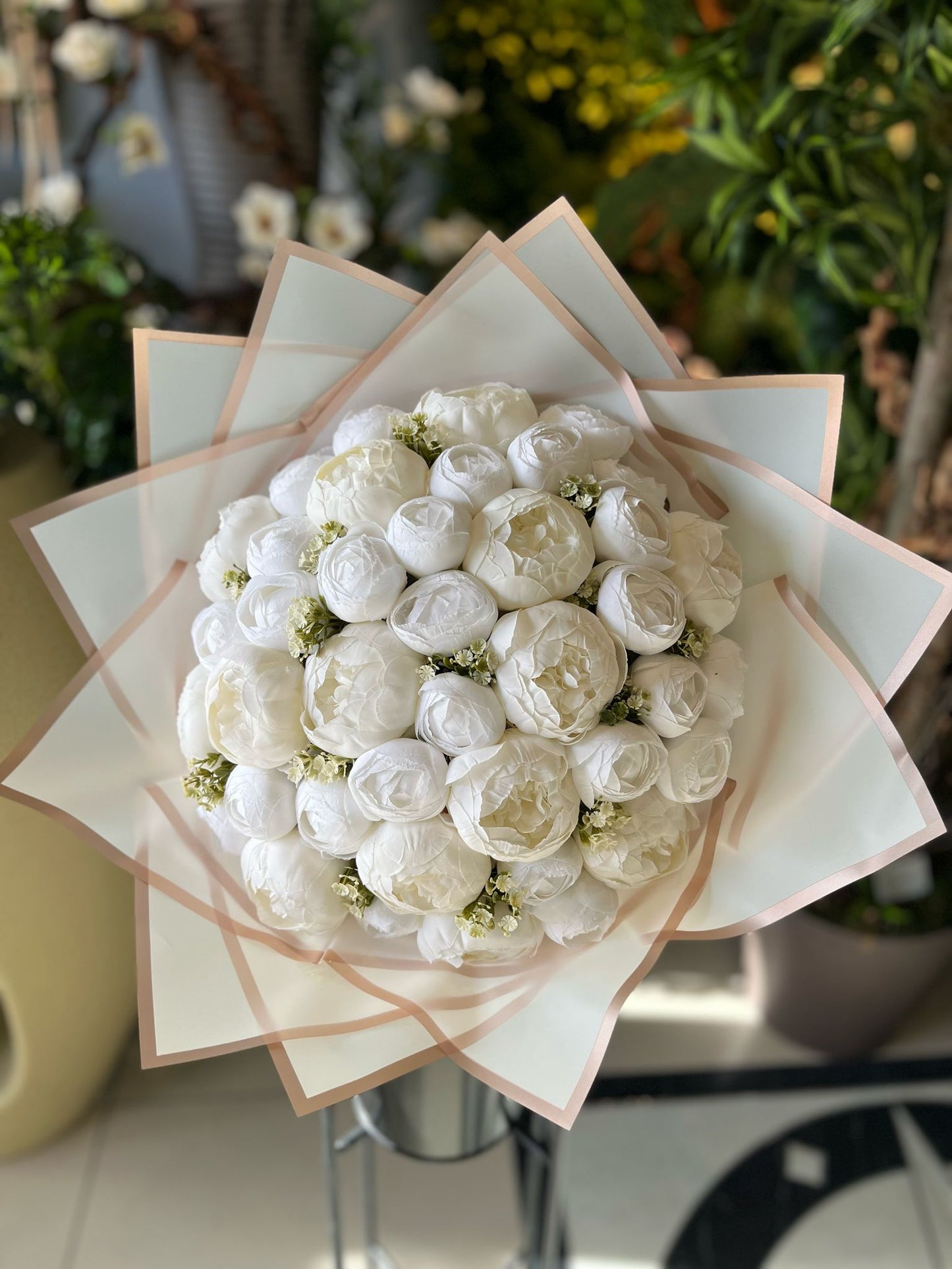 41 Adet Beyaz Şakayık