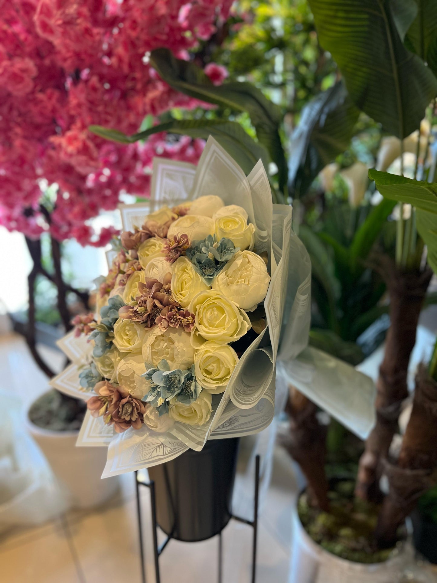 50 Adet Şakayık Renk Şöleni Buketi