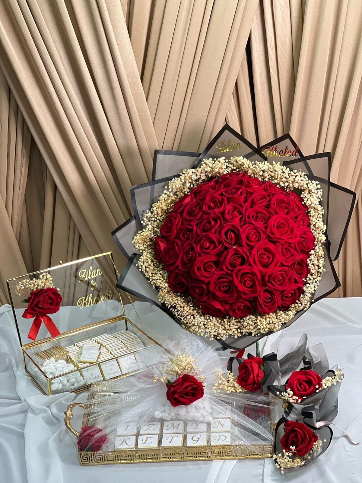 41 Adet Güllü Kız İsteme Seti