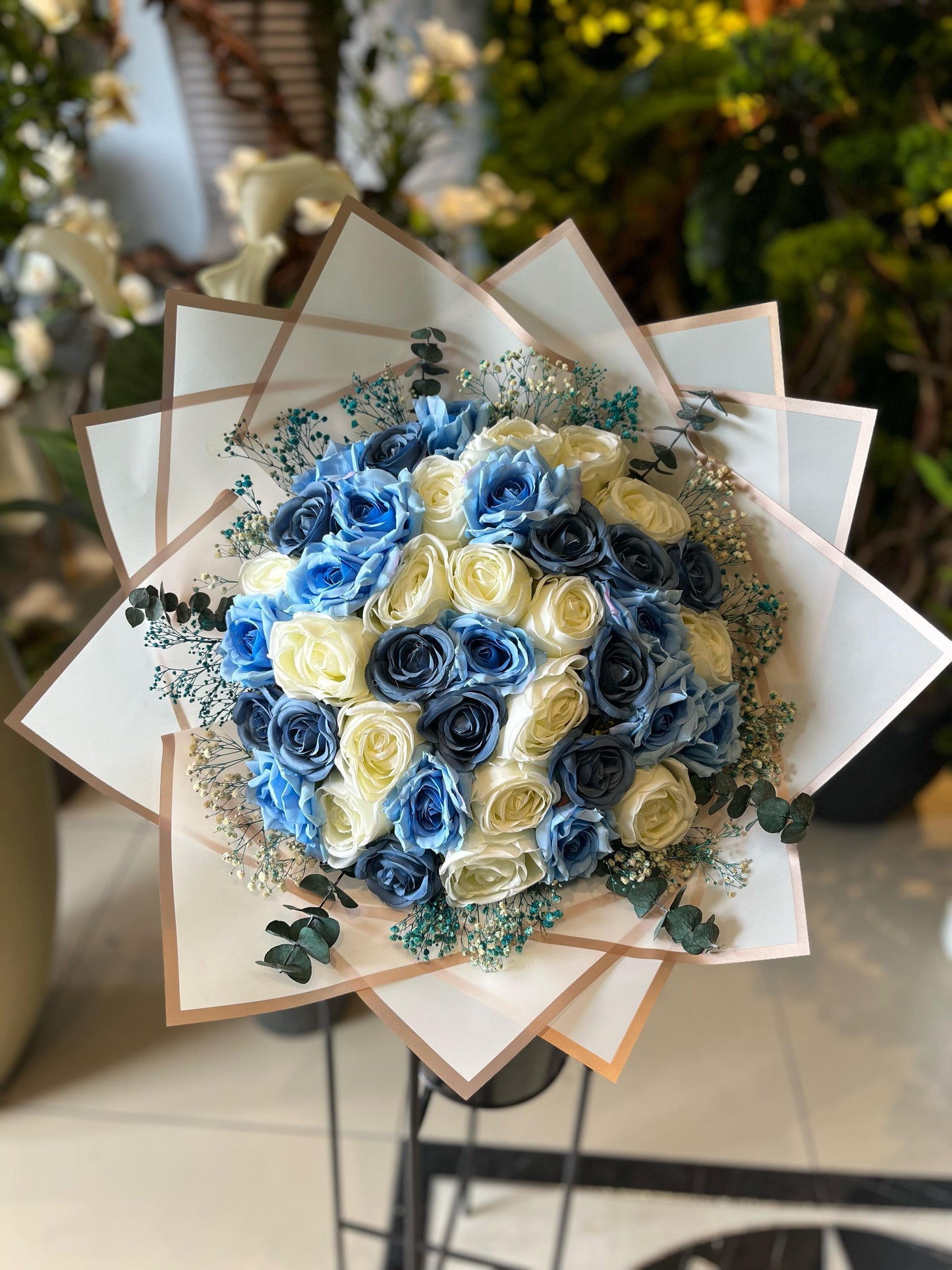 41 Adet Mavi Renk Şöleni